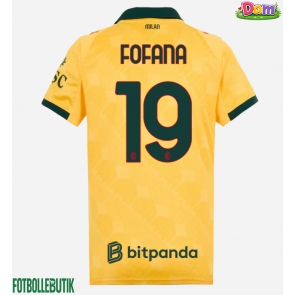 AC Milan Youssouf Fofana #19 Tredje Tröja Kvinnor 2025-26 Kortärmad